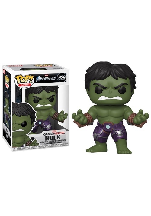 Pop Marvel Avengers Game Hulk Stark Tech Suit