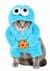 Sesame Street Cookie Monster Pet Costume Alt 1