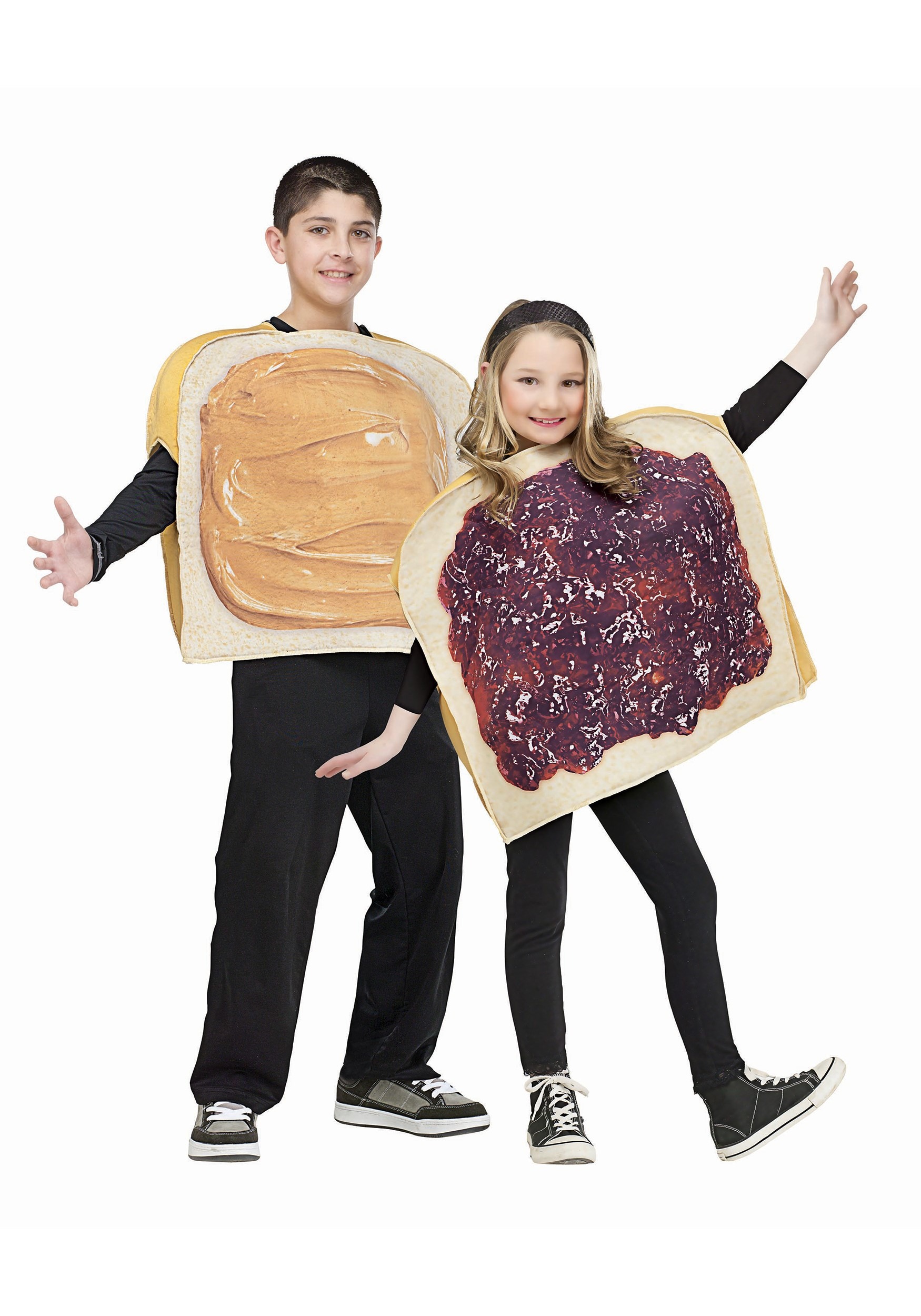 Peanut Butter & Jelly Kids Costume