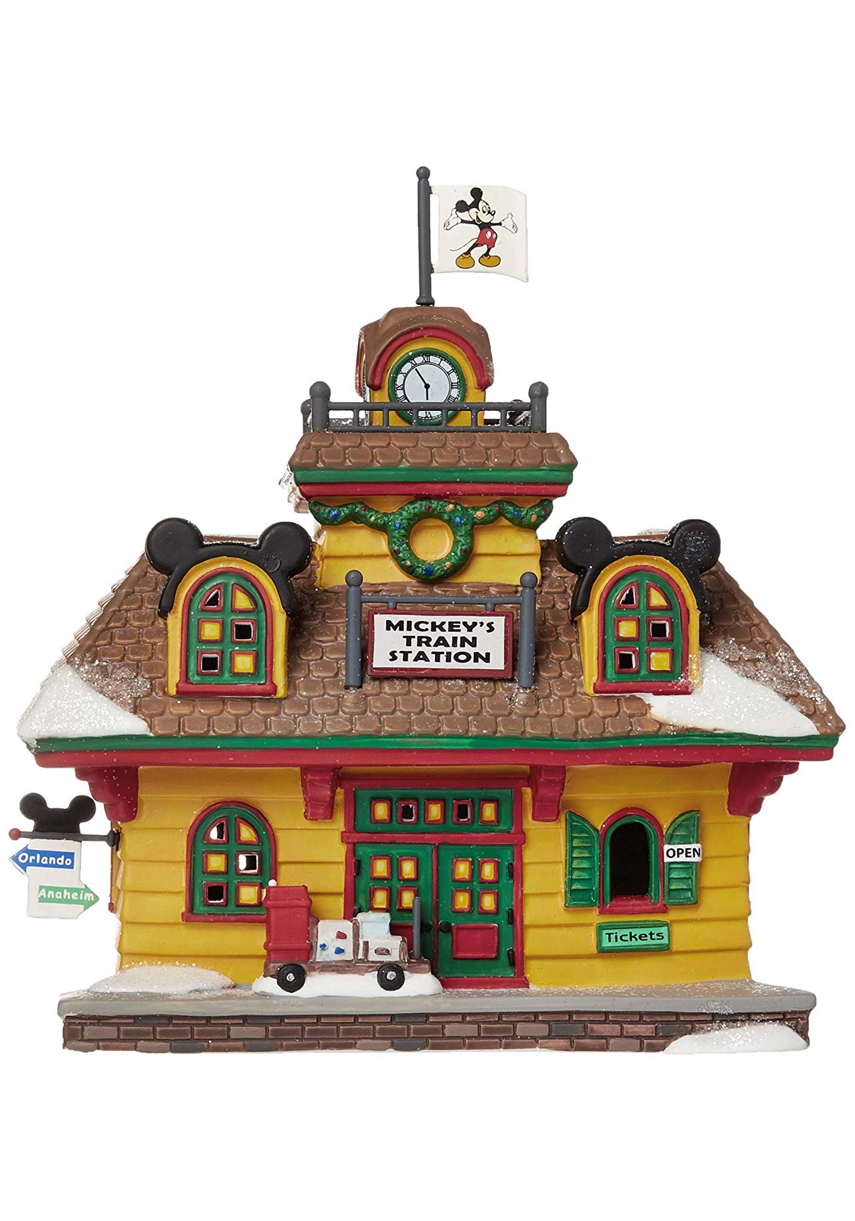 Department 56 Mickey's Train Station