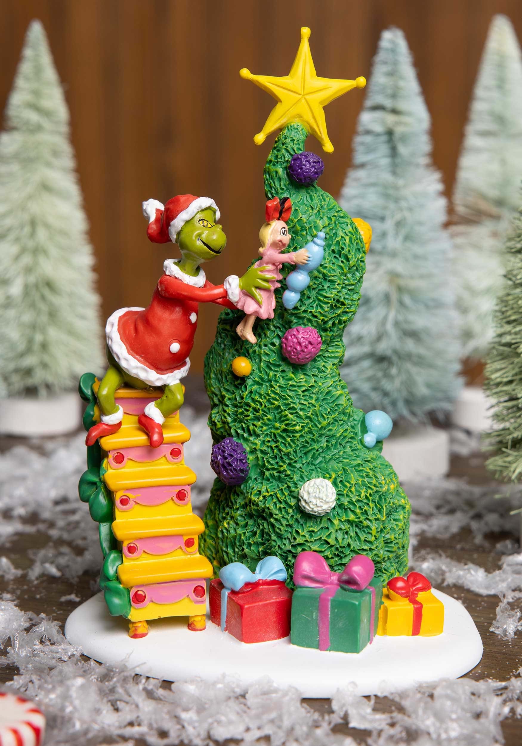 Department 56 It Takes Two, Grinch & Cindy Lou Who Tree Figure