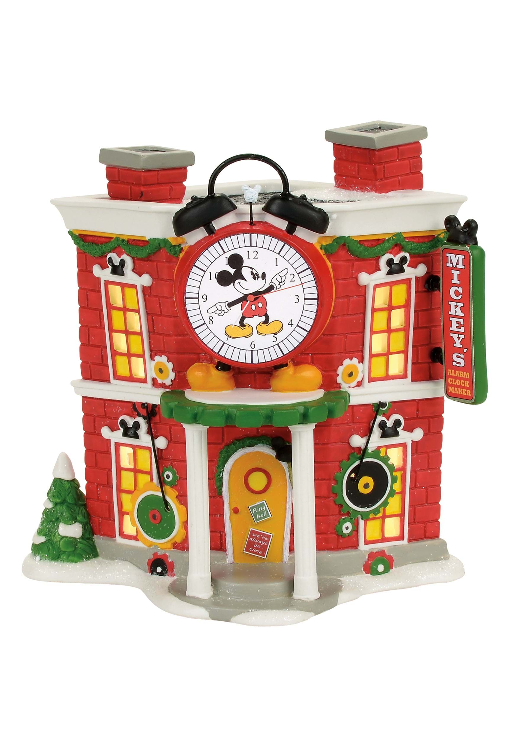 Department 56- Mickey's Alarm Clock Shop