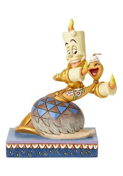 Beauty and the Beast Lumiere the Feather Duster Statue