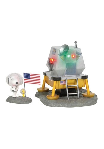Department 56 Peanuts the Beagle Has Landed Figure