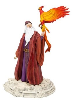 Harry Potter Dumbledore w/ Fawkes Statue