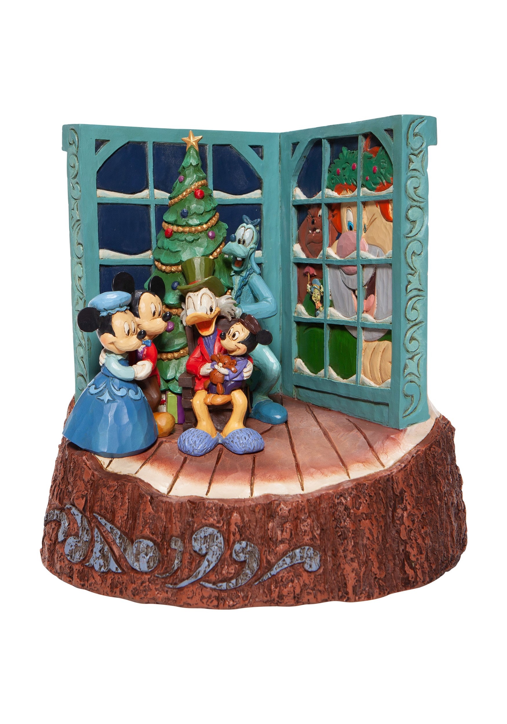 Christmas Carol Mickey Mouse Diorama