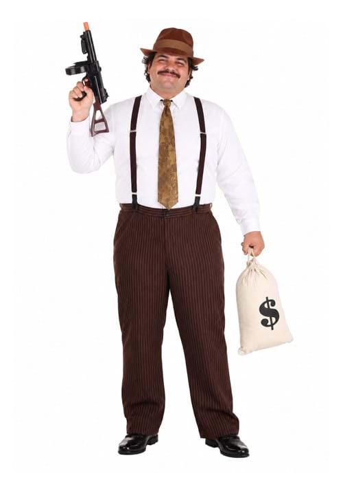 Men's Plus Size Clyde Costume new
