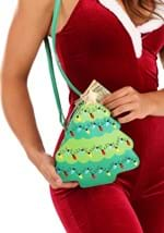 Green Christmas Tree Crossbody Purse