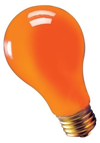 75w Orange Light Bulb