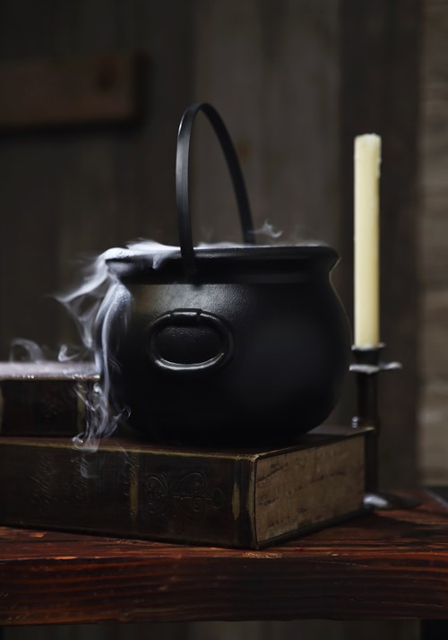 8 Inch Witch Kettle Cauldron Decoration