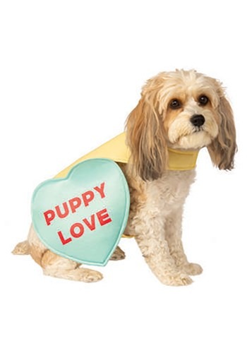 Dog Valentine Candy Sweet Heart Costume