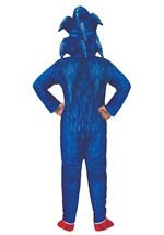 Sonic The Hedgehog Deluxe Movie Costume Back