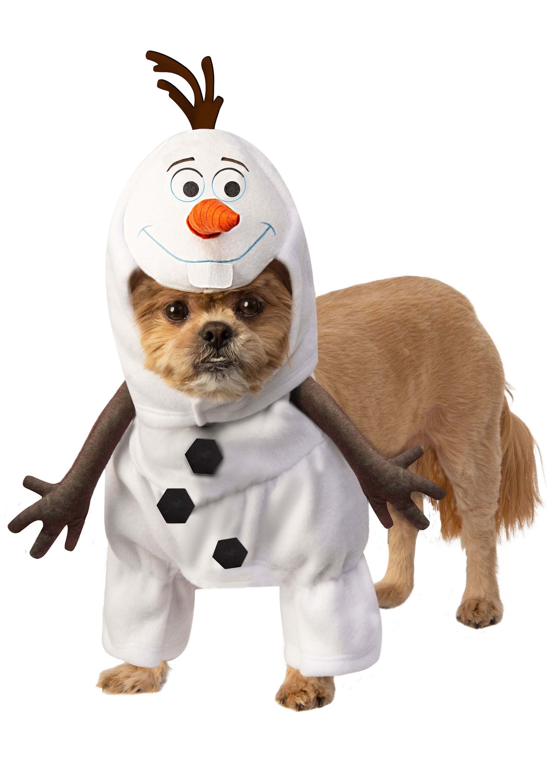 Photos - Fancy Dress Rubies Costume Co. Inc Frozen Olaf Costume for Dogs White RU201022 