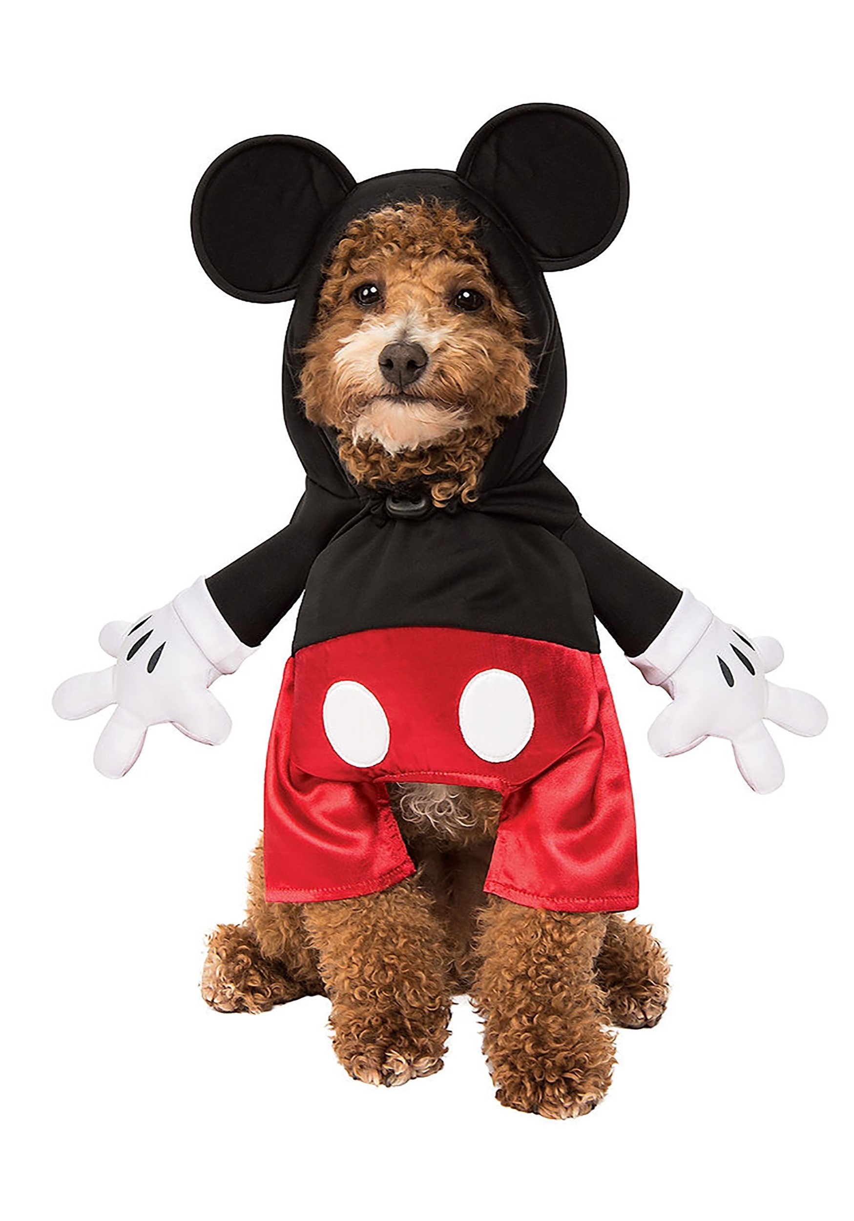 Photos - Fancy Dress Rubies Costume Co. Inc Mickey Mouse Costume for Dogs Black/Red/Whi 