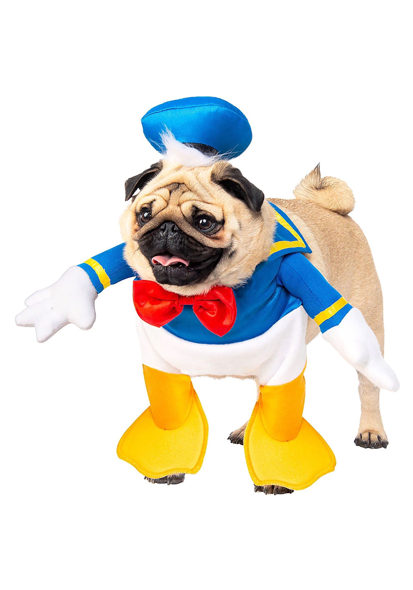 Photos - Fancy Dress Rubies Costume Co. Inc Donald Duck Costume for Dogs Blue/White/Yel 