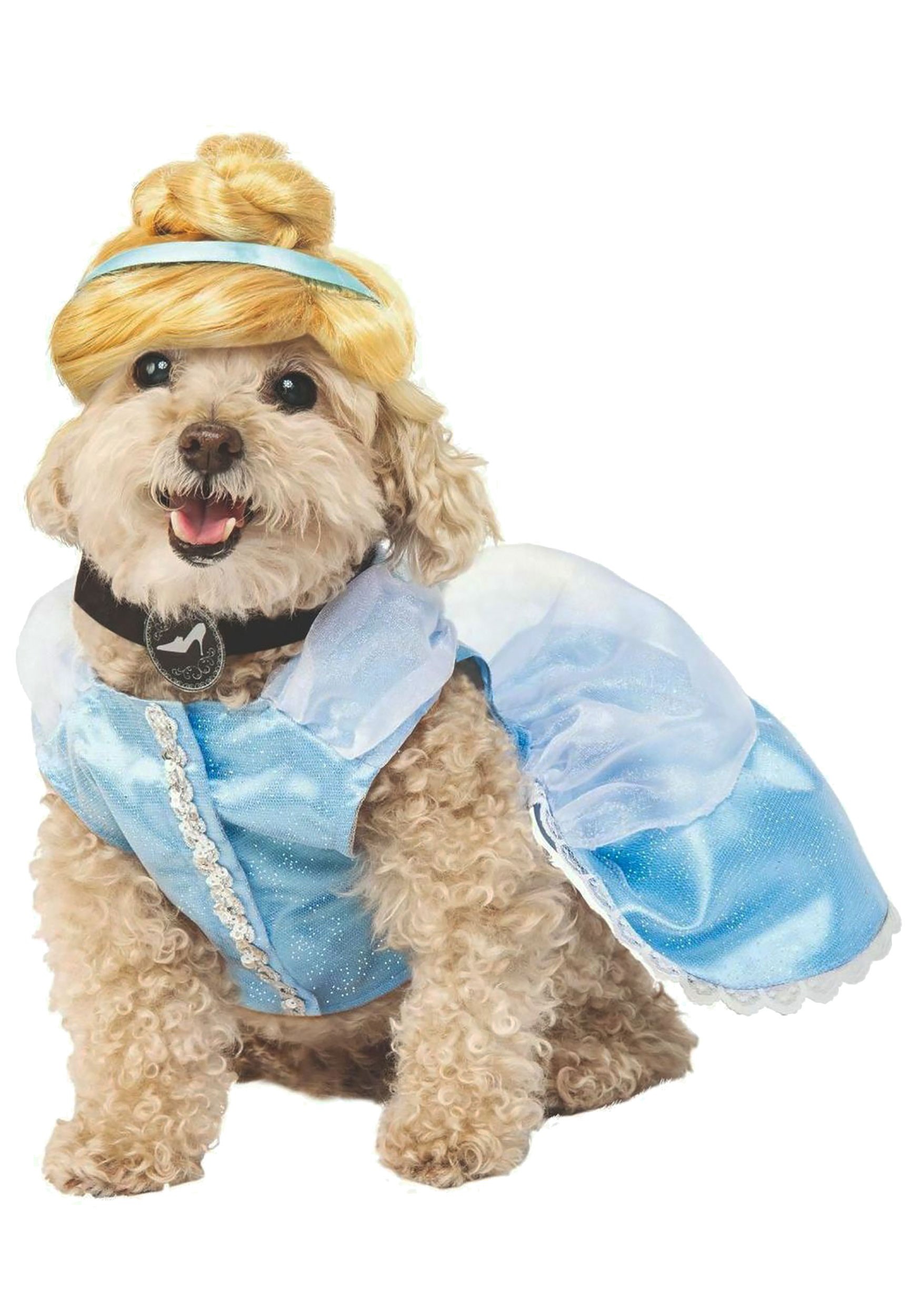 Photos - Fancy Dress Rubies Costume Co. Inc Cinderella Costume for Dogs | Disney Pet Costumes B 