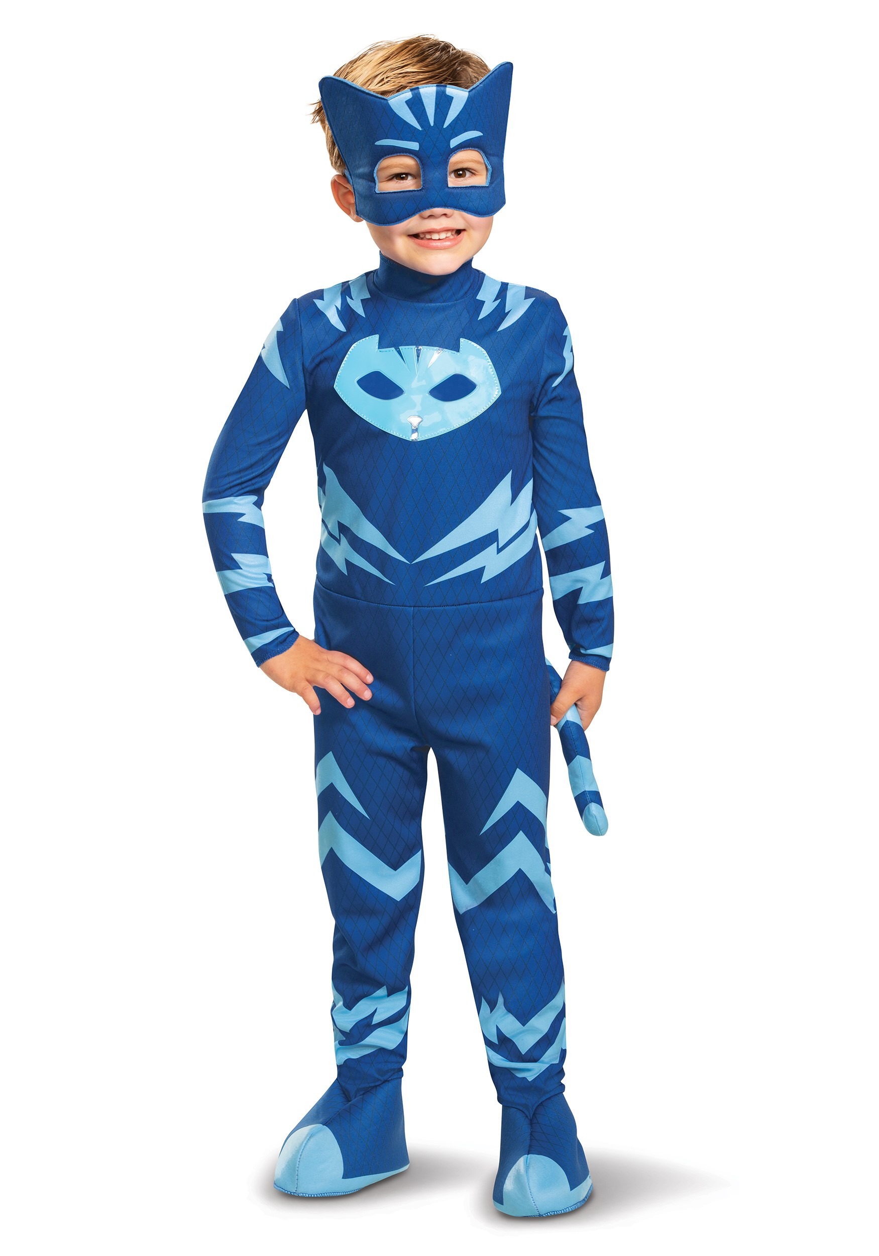 Photos - Fancy Dress PJ Masks Disguise Boy's  Catboy Deluxe Light Up Costume | Kid's Costumes Bl 