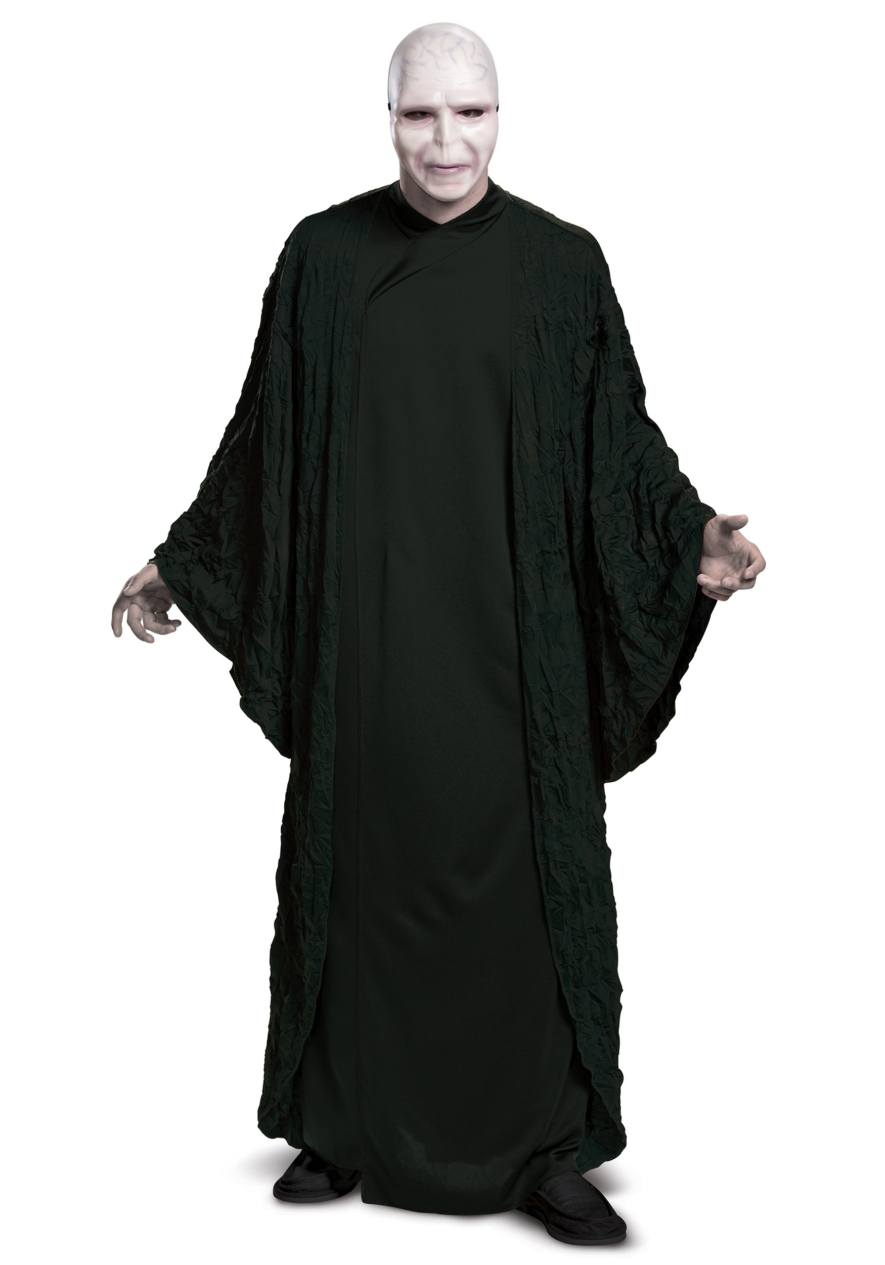 Photos - Fancy Dress Disguise Harry Potter Voldemort Deluxe Costume For Adults Black/Gray D