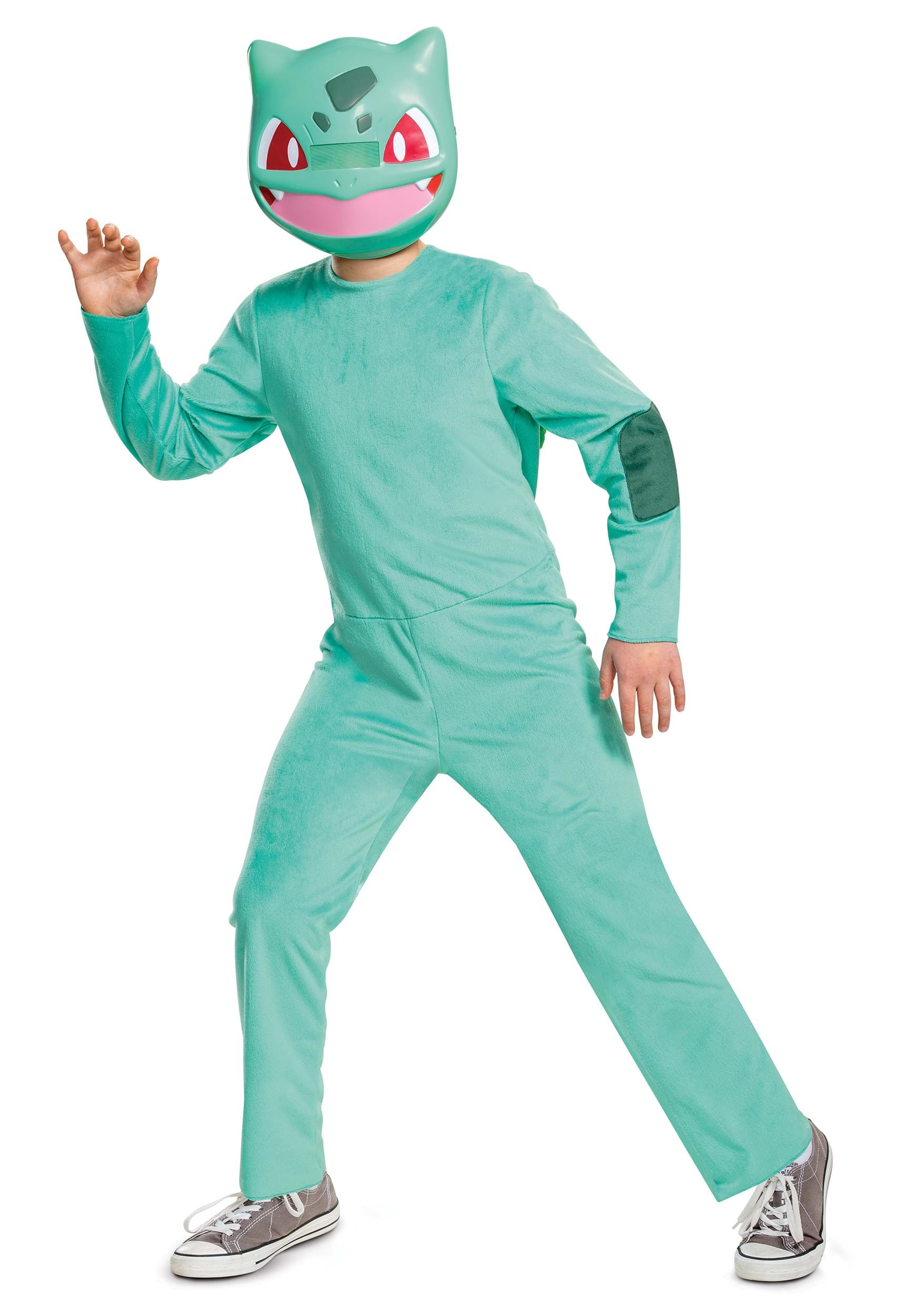 Photos - Fancy Dress Classic Disguise For Kids Pokémon  Bulbasaur Costume Green/Blue DI10545 