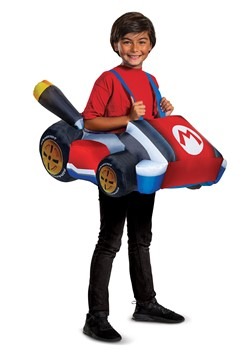 Child Mario Kart Inflatable Kart Costume