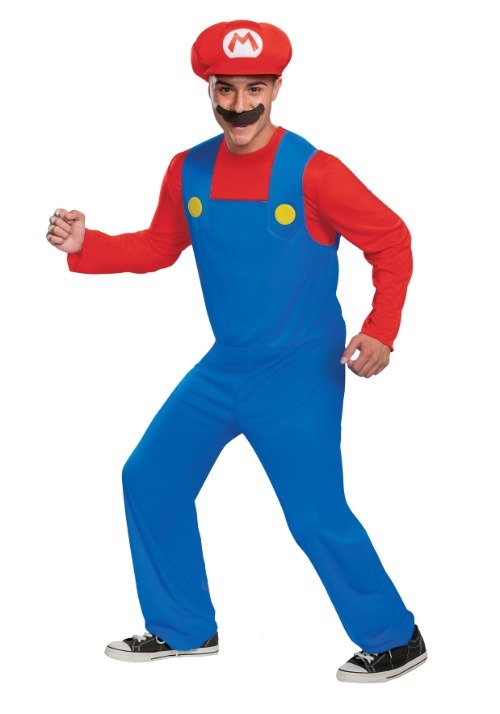 Adult Super Mario Classic Mario Costume