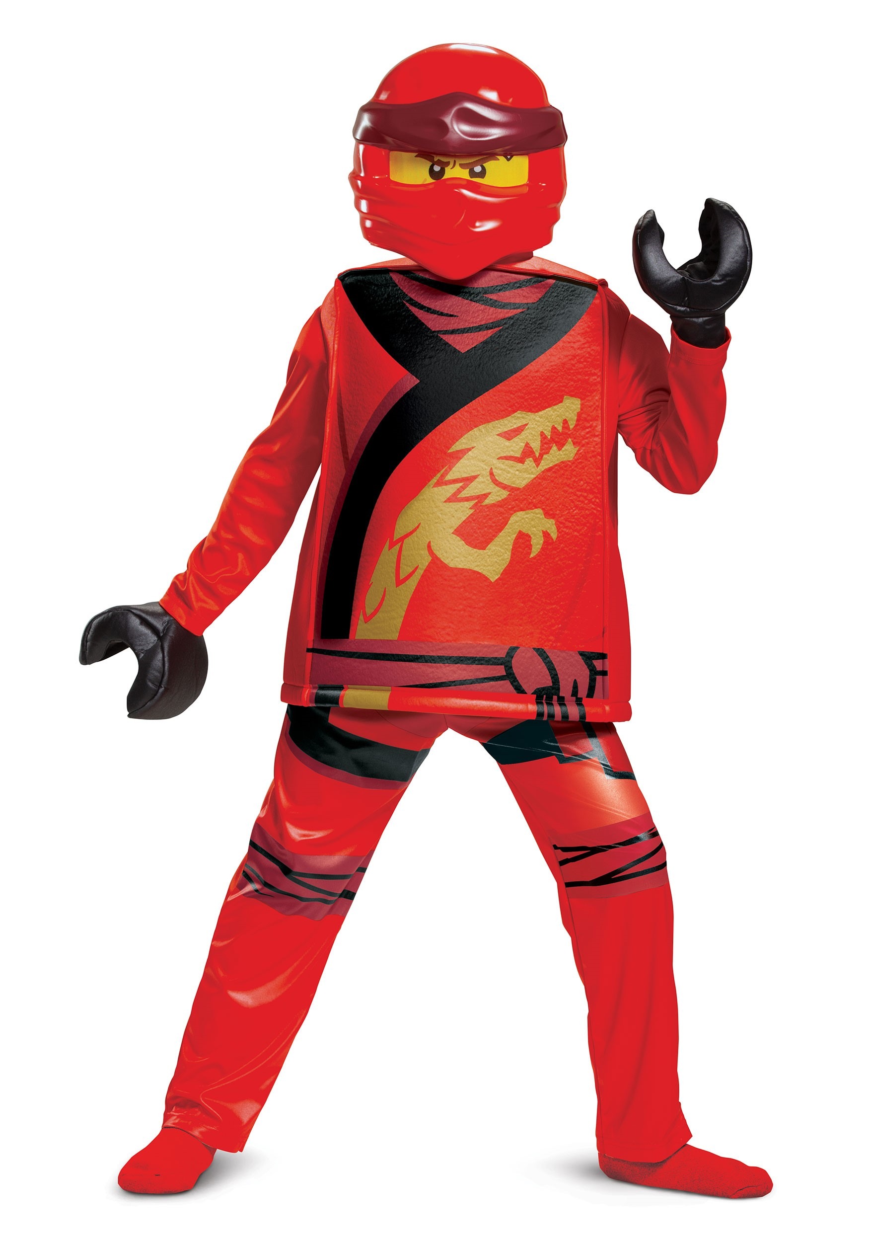 Lego Ninjago Kai Legacy Deluxe Costume For Kids