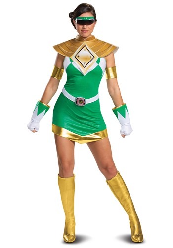 Women's Power Rangers Deluxe Green Ranger Costume