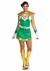 Women's Power Rangers Deluxe Green Ranger Costume 2