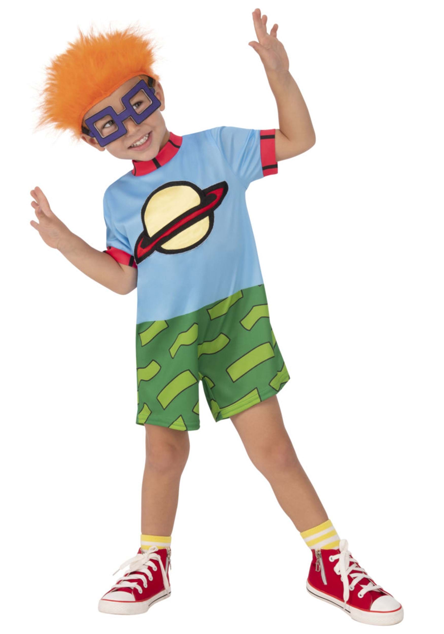Photos - Fancy Dress Rubies Costume Co. Inc Toddler/Infant Rugrats Chuckie Costume Green/Bl 