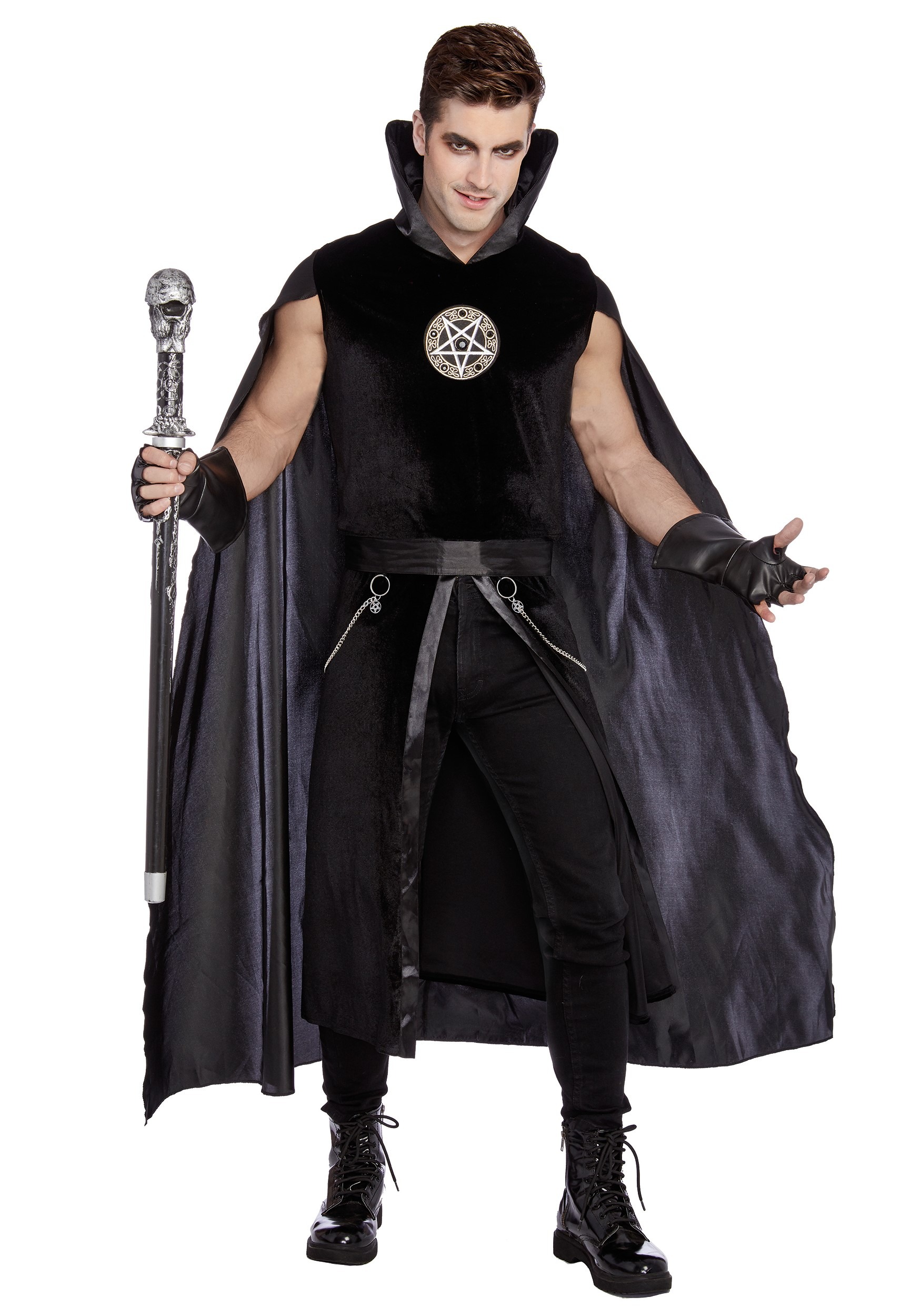 Photos - Fancy Dress Prince Dreamgirl Sexy  of Darkness Men's Costume Black DR11939 