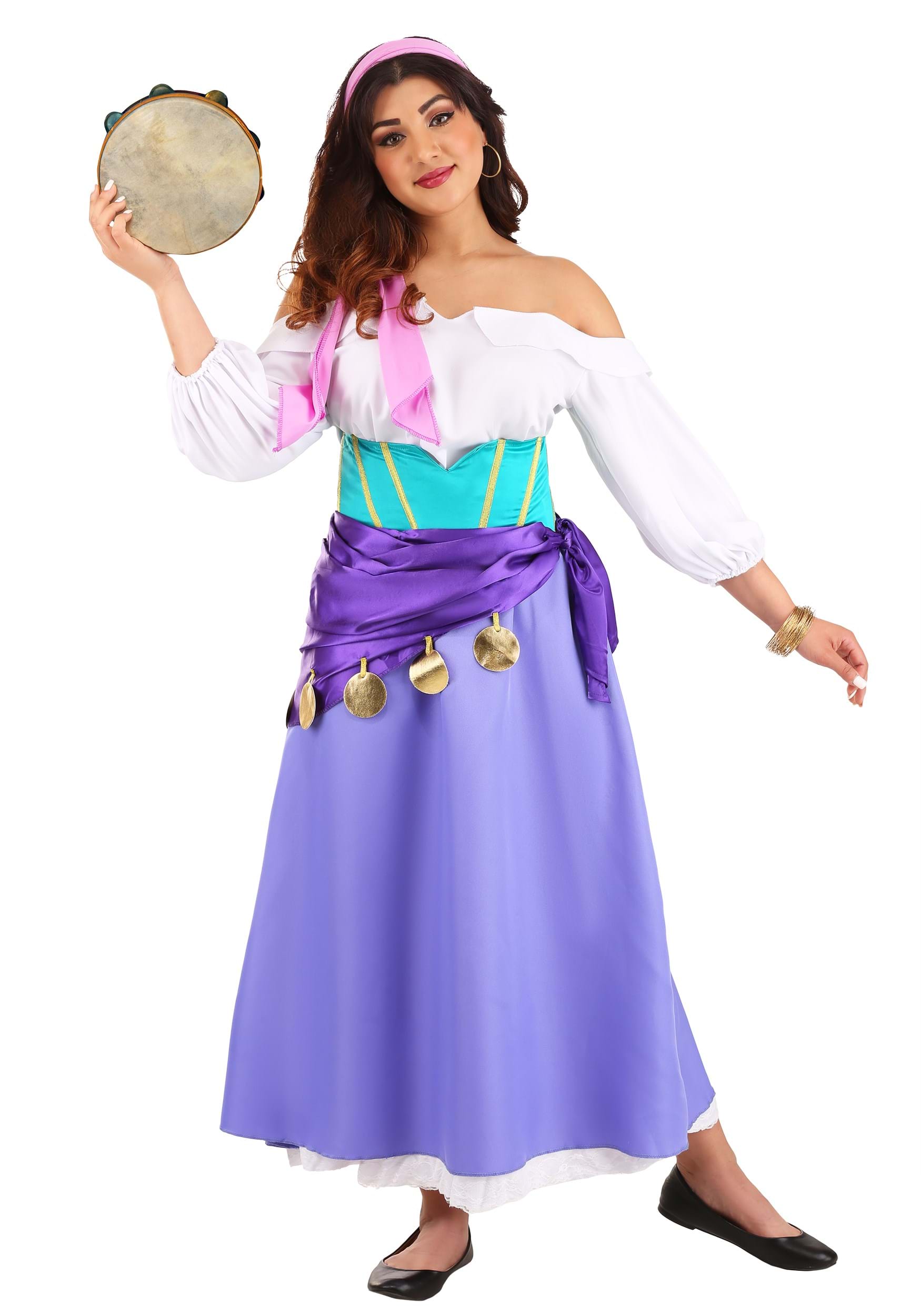 Photos - Fancy Dress Disguise Limited Hunchback of Notre Dame Esmeralda Costume for Women Purpl