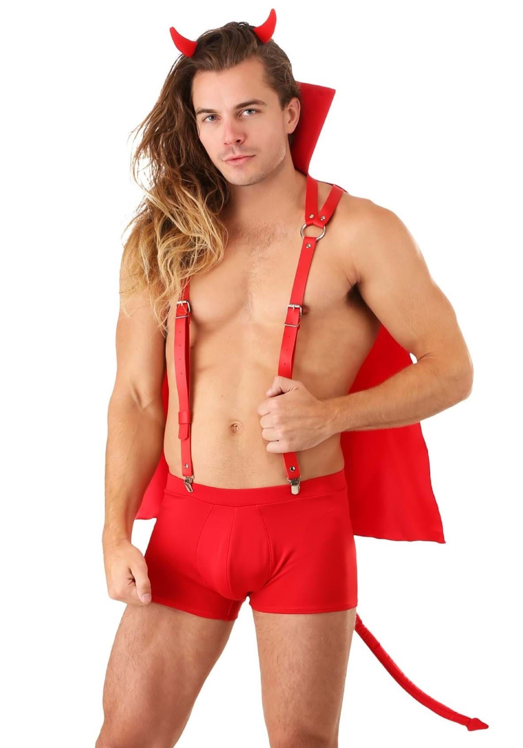 Flaming Devil Costume For Men