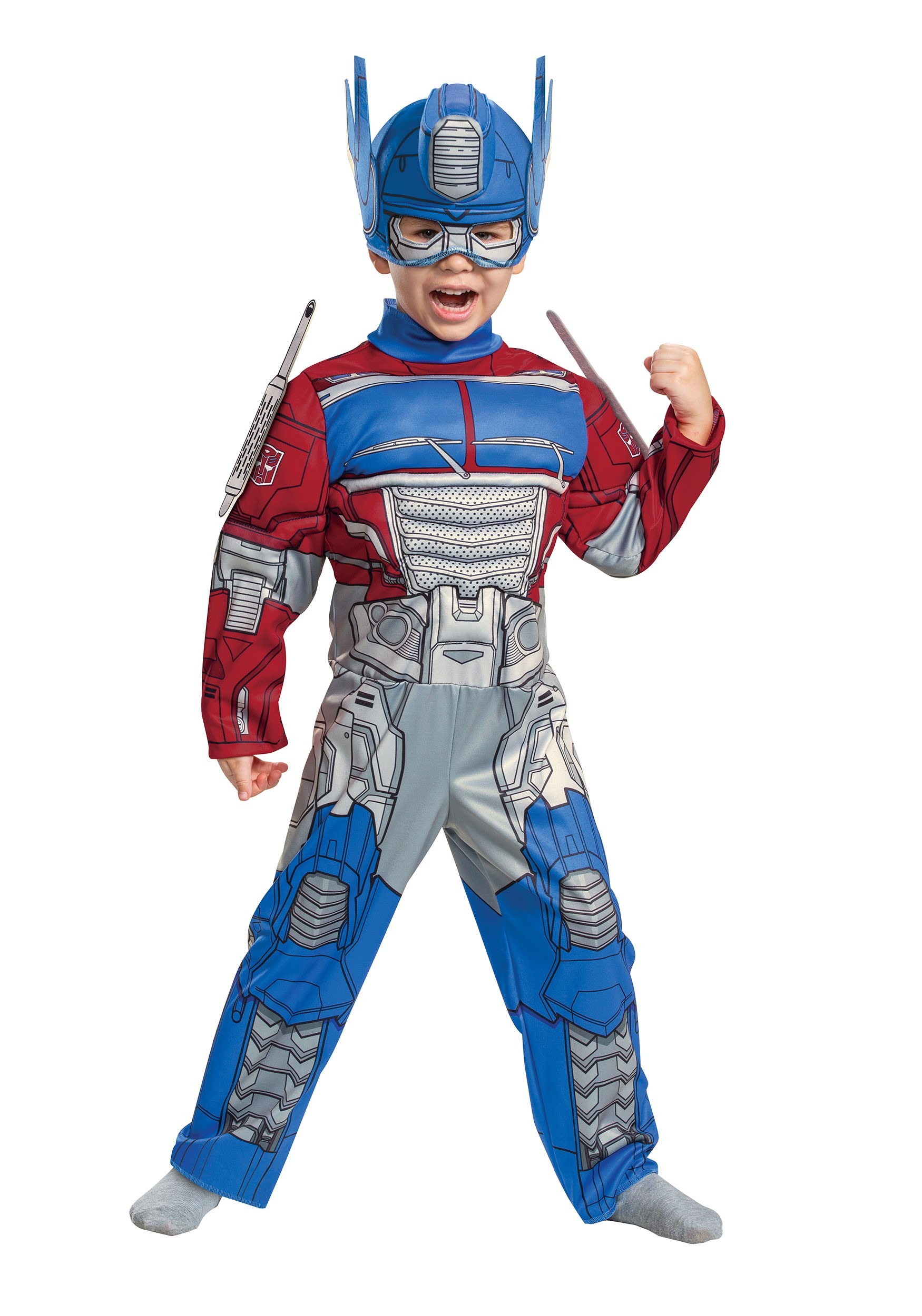 Photos - Fancy Dress Toddler Disguise Transformers Optimus Prime Costume For Toddlers Blue/Gray/ 