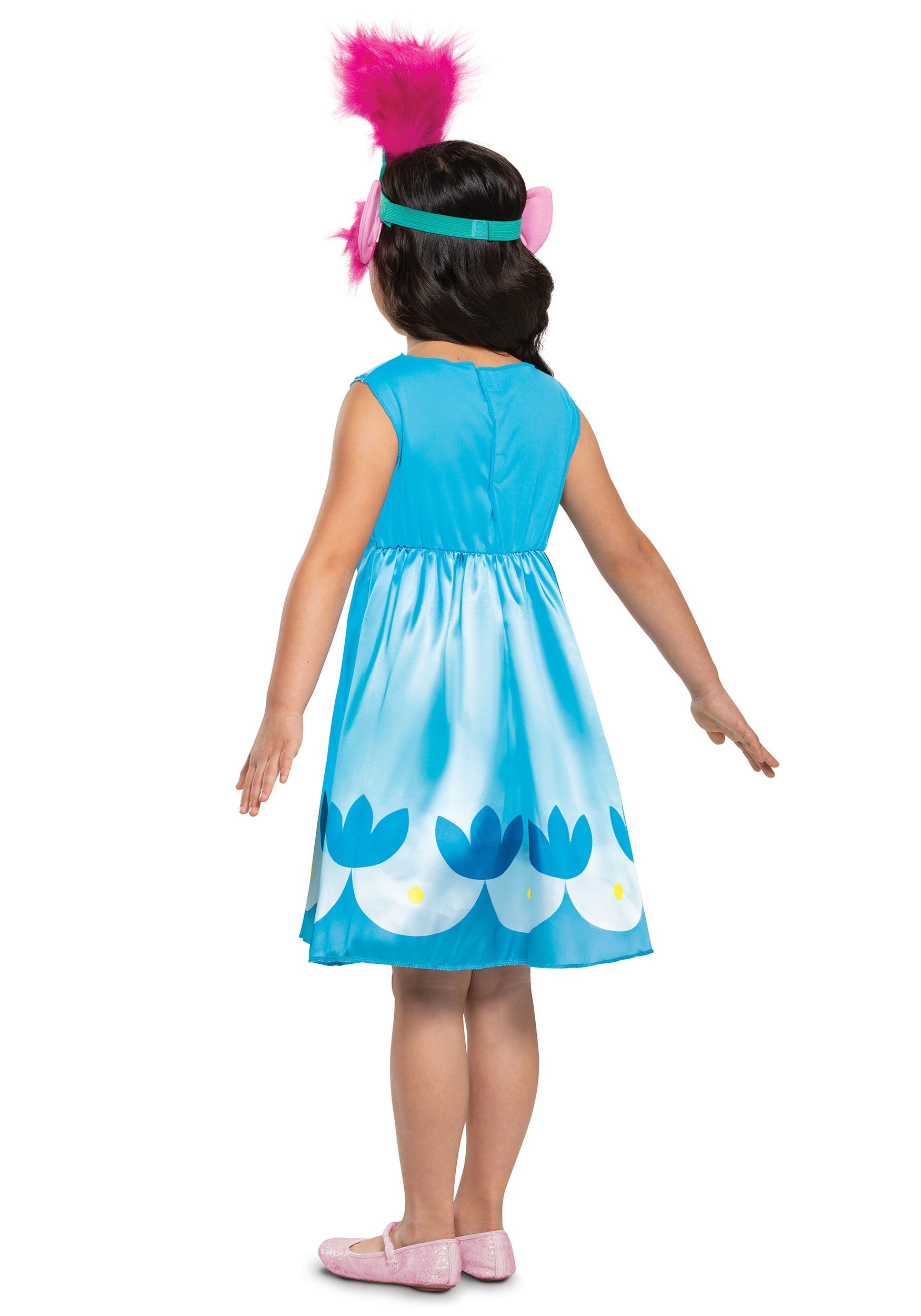thumbnail image 2 of GIRLS POPPY TROLLS World Tour Movie 2 Kids Book Week Fancy Dress Costume Outfit £9.99 - UK 2 of 13