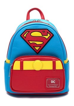 Loungefly Vintage Superman Cosplay Mini Backpack