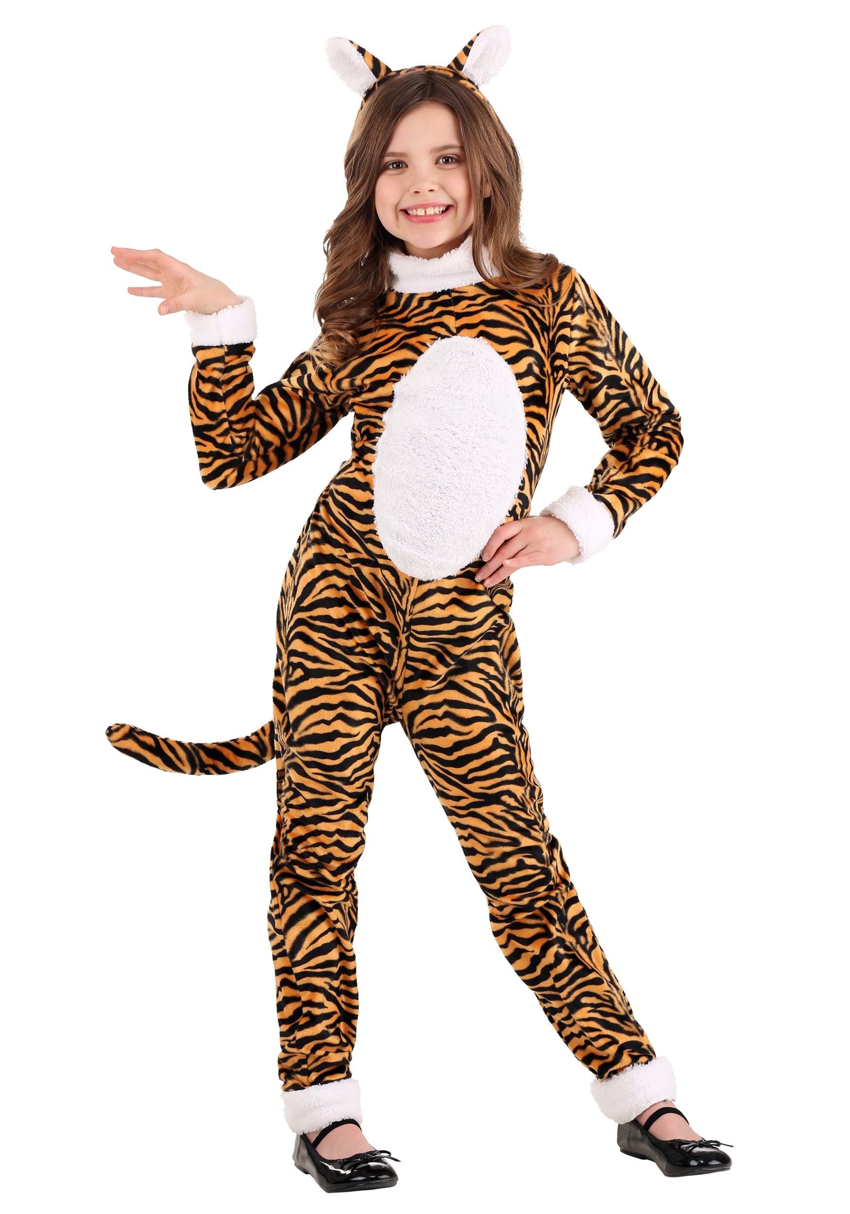 Tigress Onesie Girl's Costume