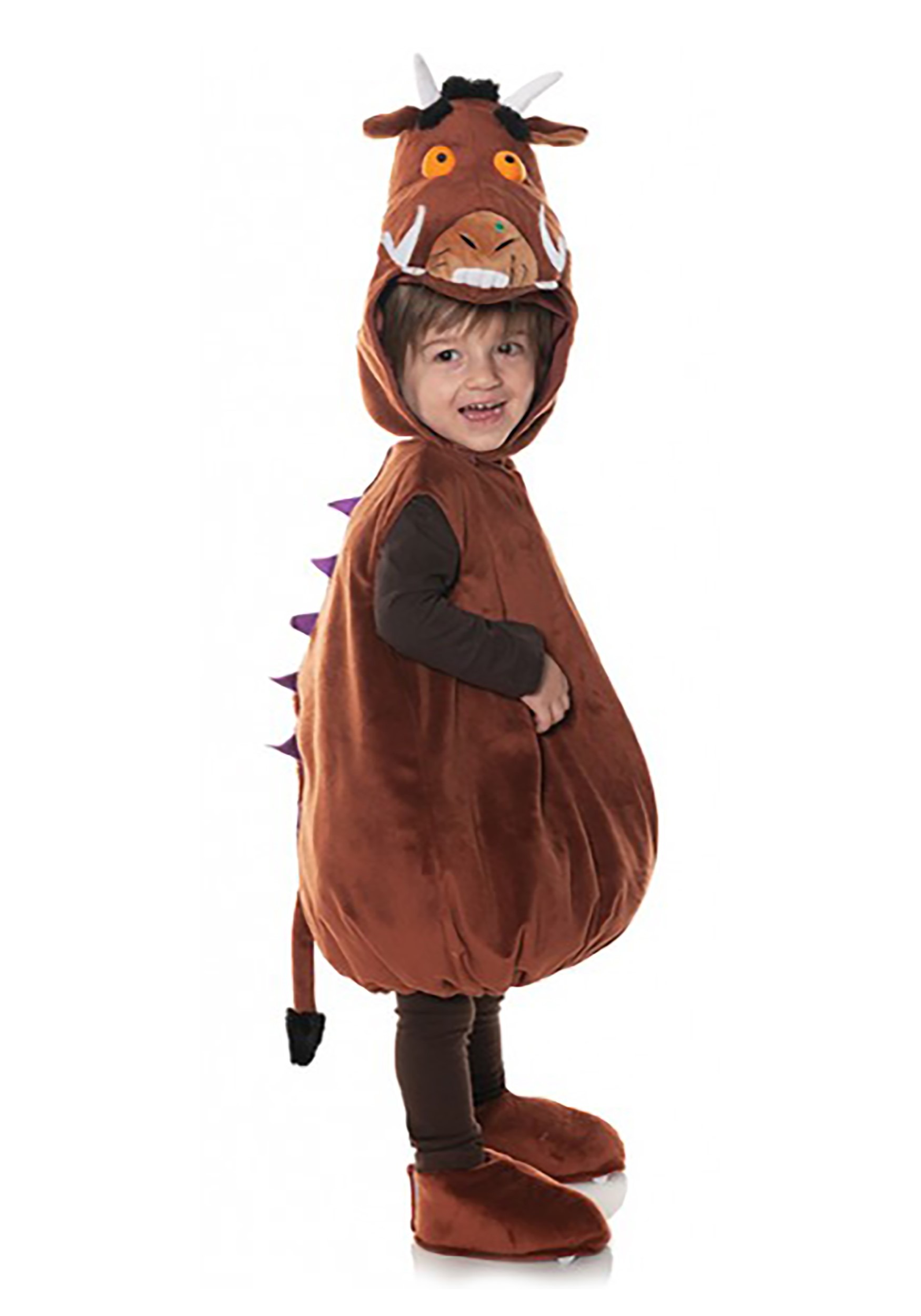 Photos - Fancy Dress Underwraps The Gruffalo Kid's Costume Brown UN27653