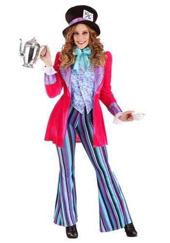 Womens Whimsical Mad Hatter Costume