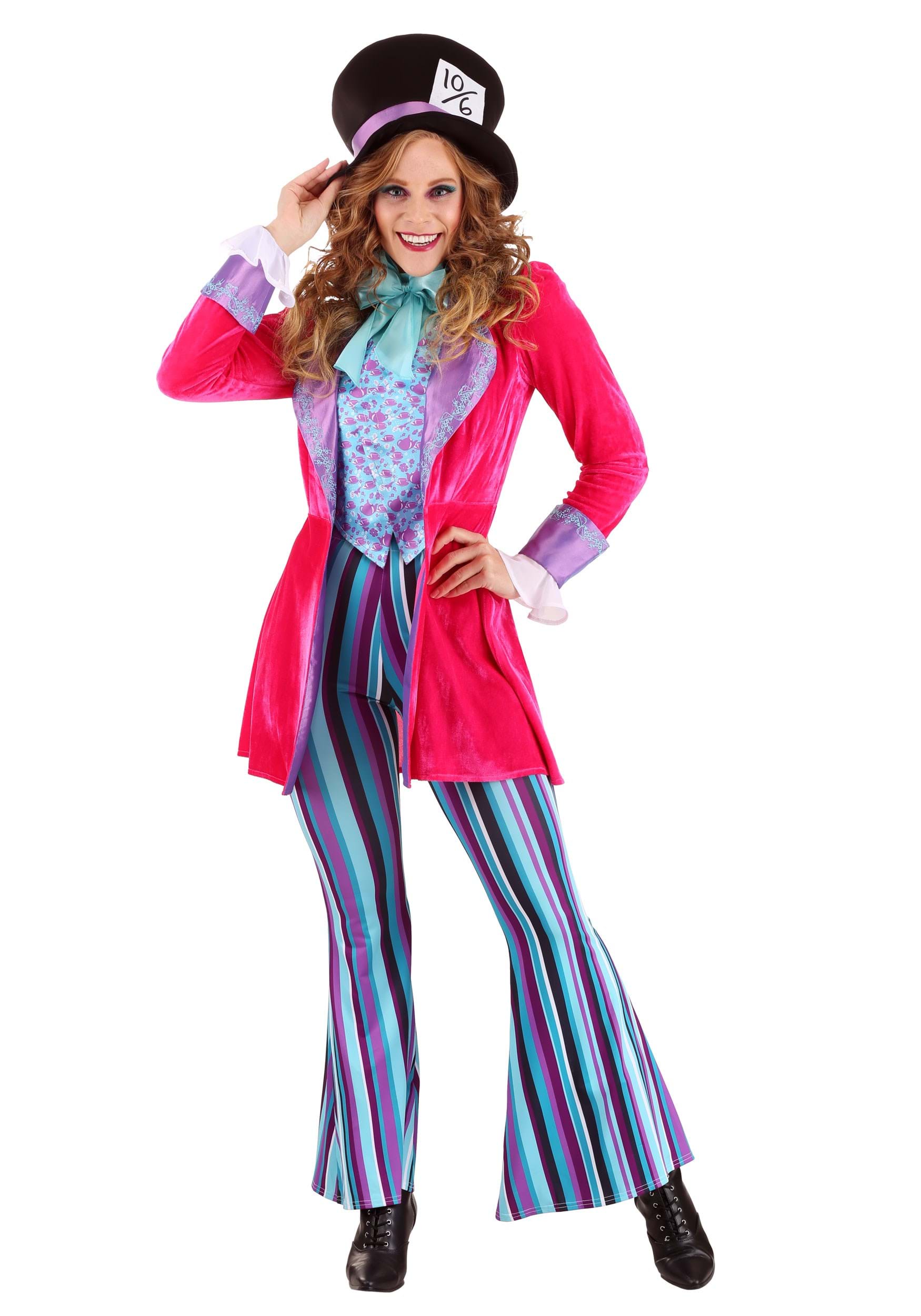 Whimsical Mad Hatter Womens Costume