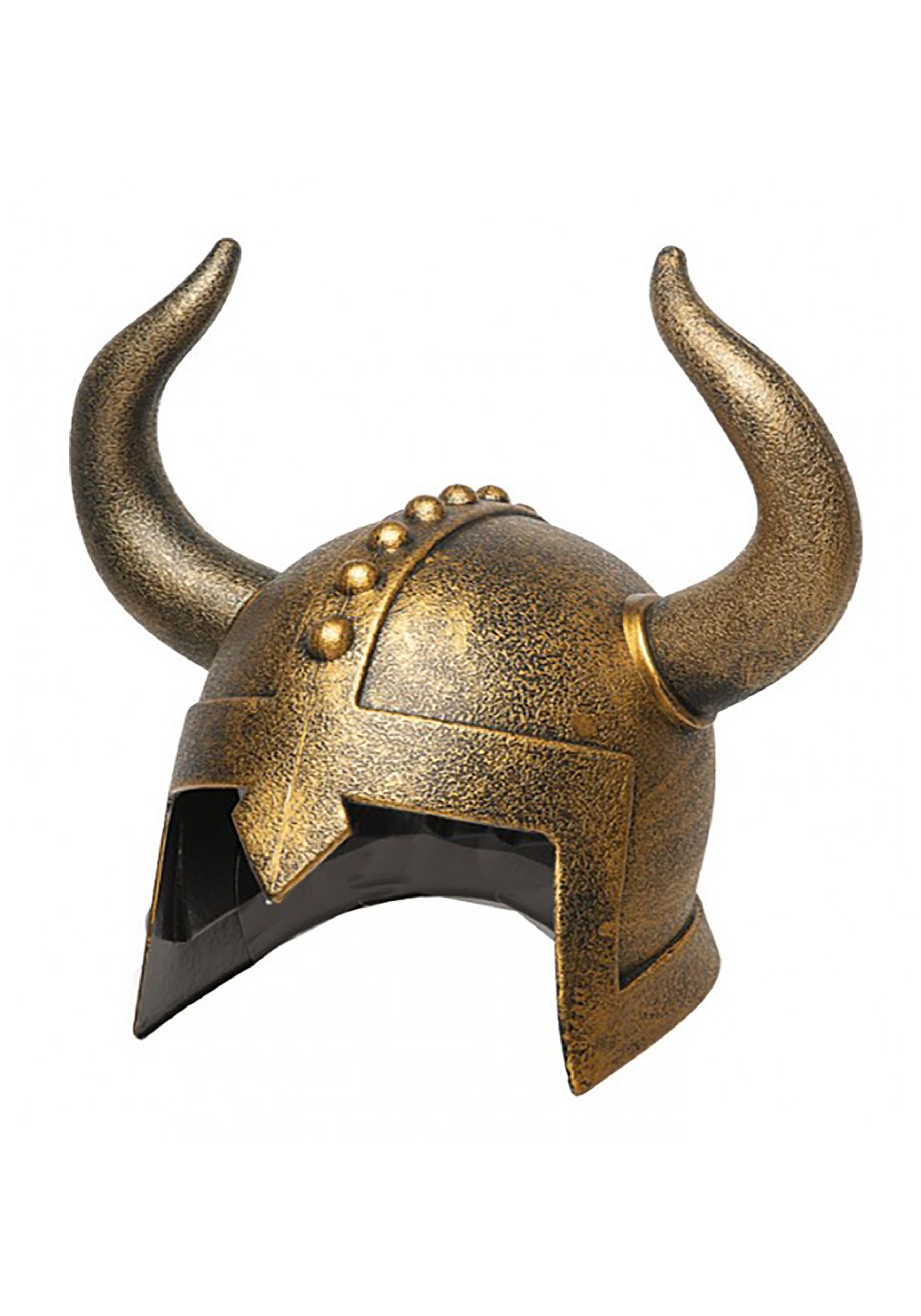 Bronze Horned Adult Viking Helmet