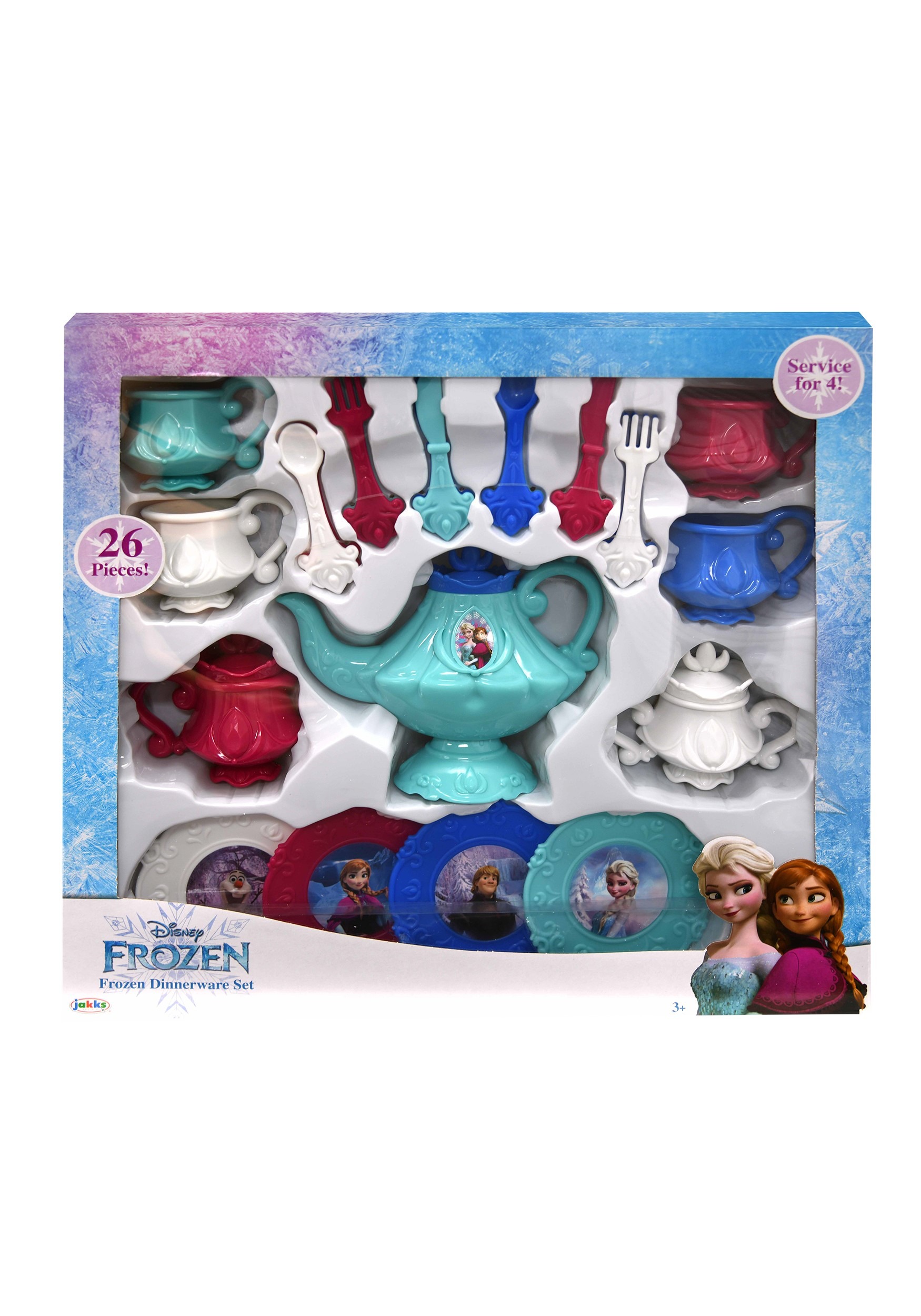 26 Piece Frozen Dinnerware Set