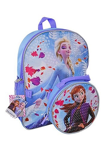 Frozen 2 16" Backpack with Shaped Lunch Bag
