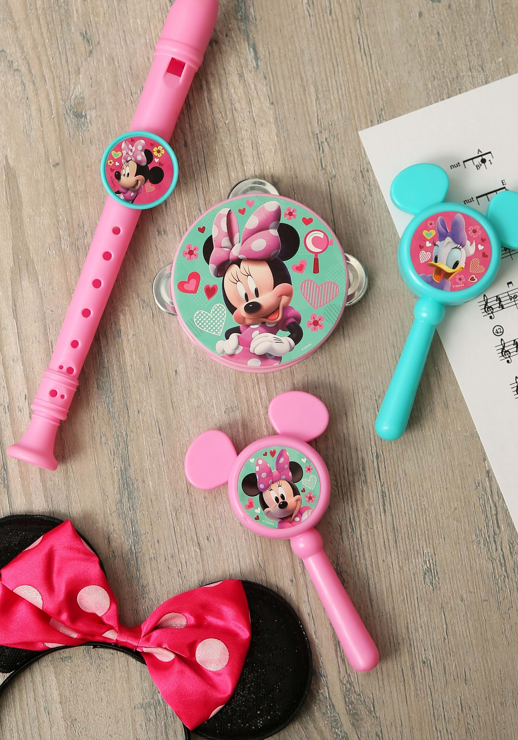 minnie mouse music set