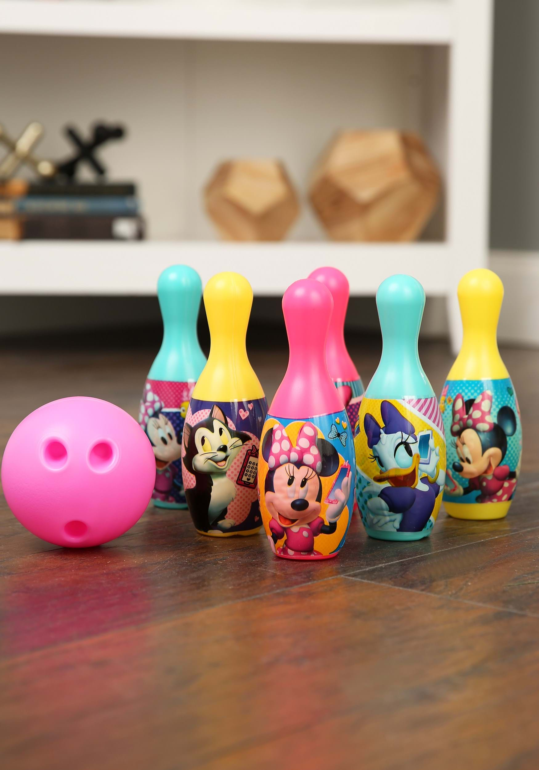 minnie mouse bowling set