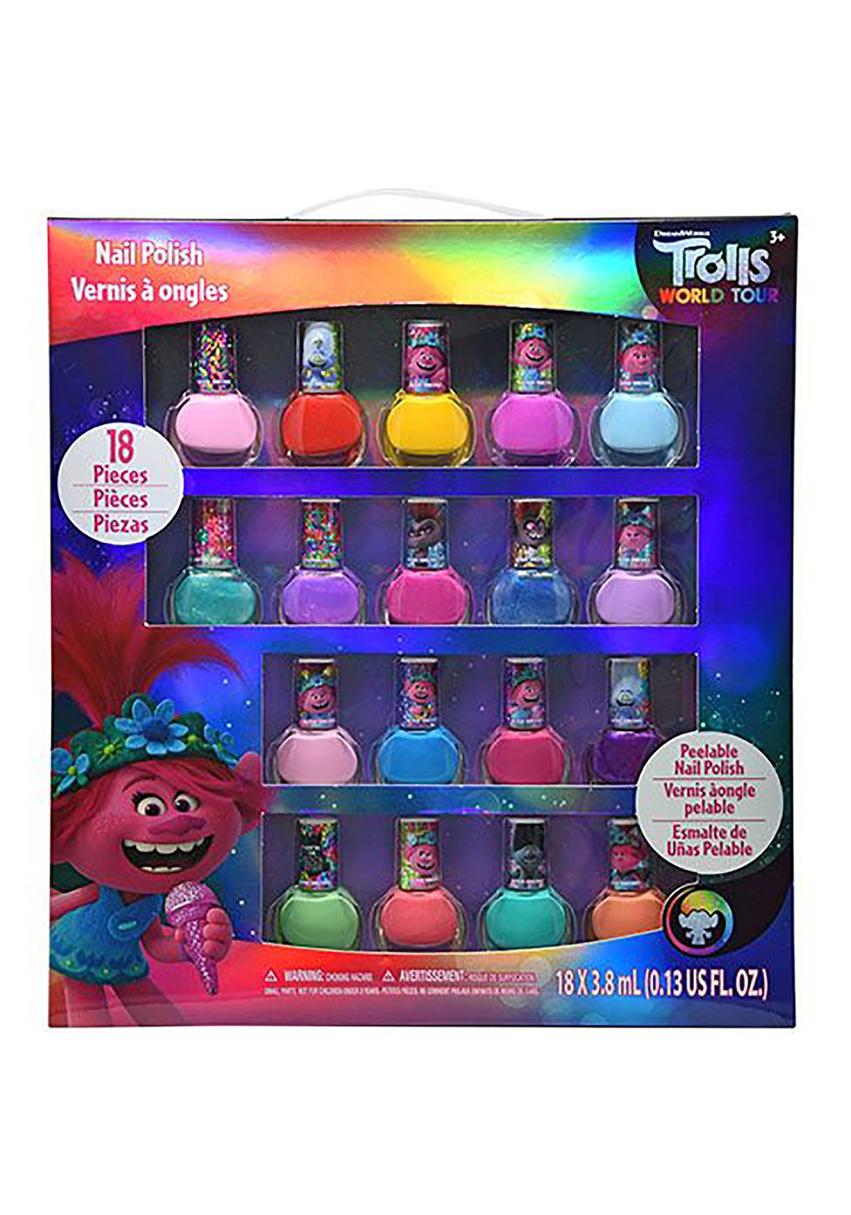 Trolls World Tour Poppy Girl School Backpack BookBAG Lunch Box SET Kids  Gift Toy