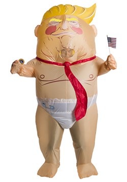 Inflatable Overinflated Ego Politician Costume Adult