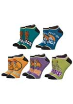 Scooby Doo 5 Pair Ankle Socks Alt 1