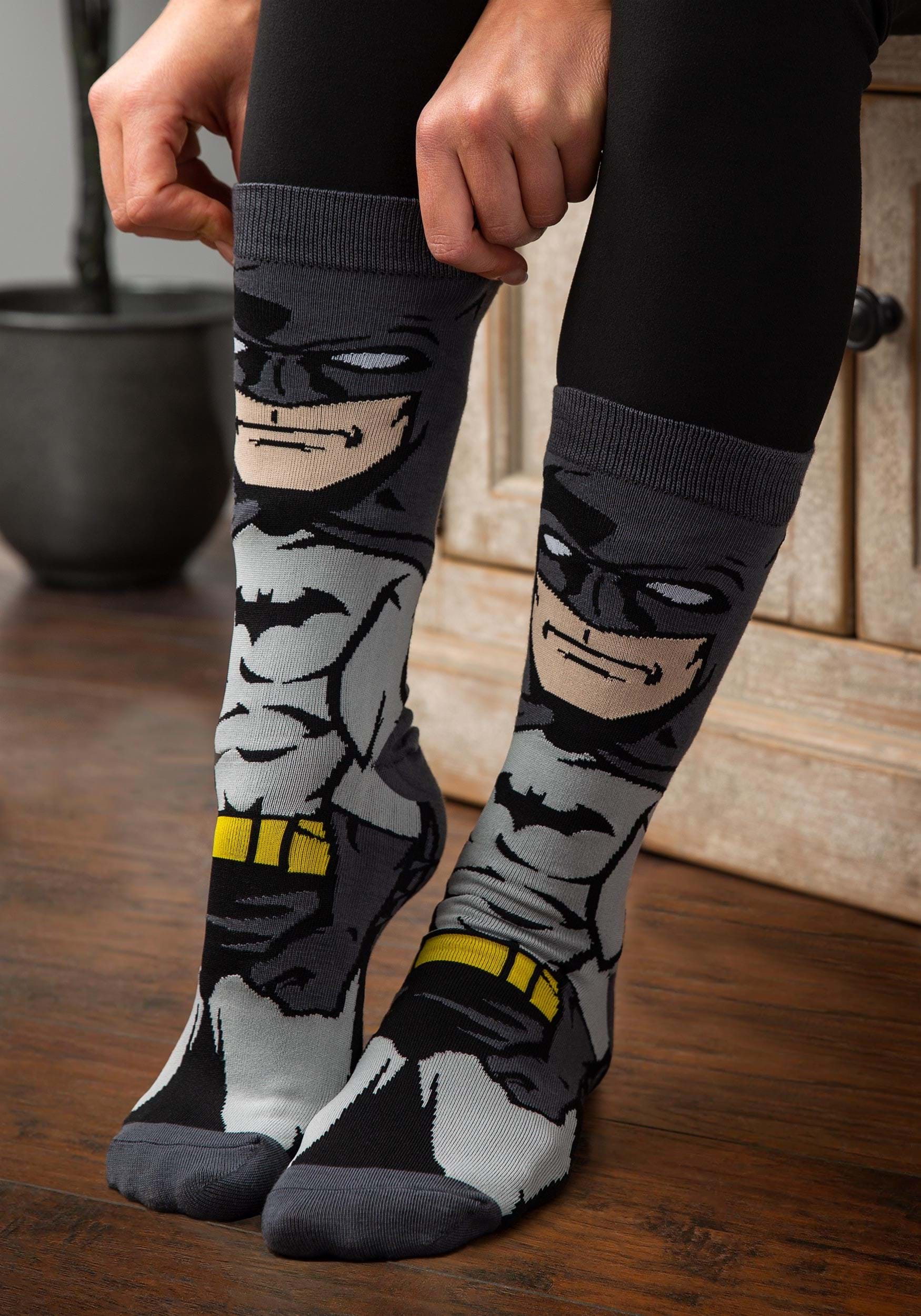 360 Character Crew Socks Batman Dark Knight
