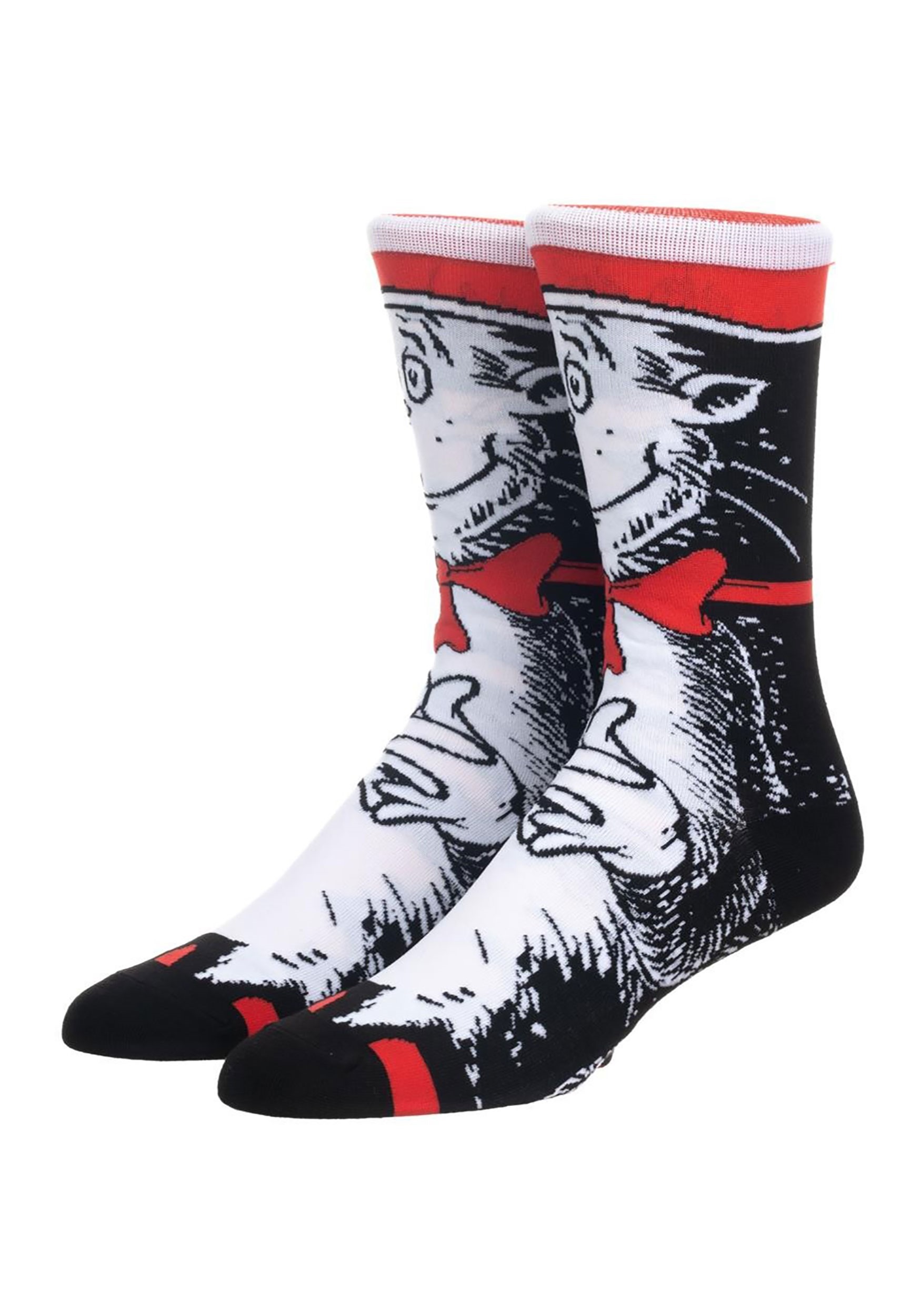 360 Character Crew Socks Dr. Seuss Cat in the Hat