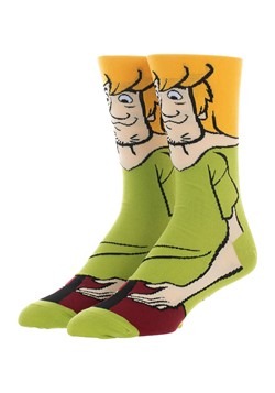 Scooby Doo Shaggy 360 Character Crew Socks